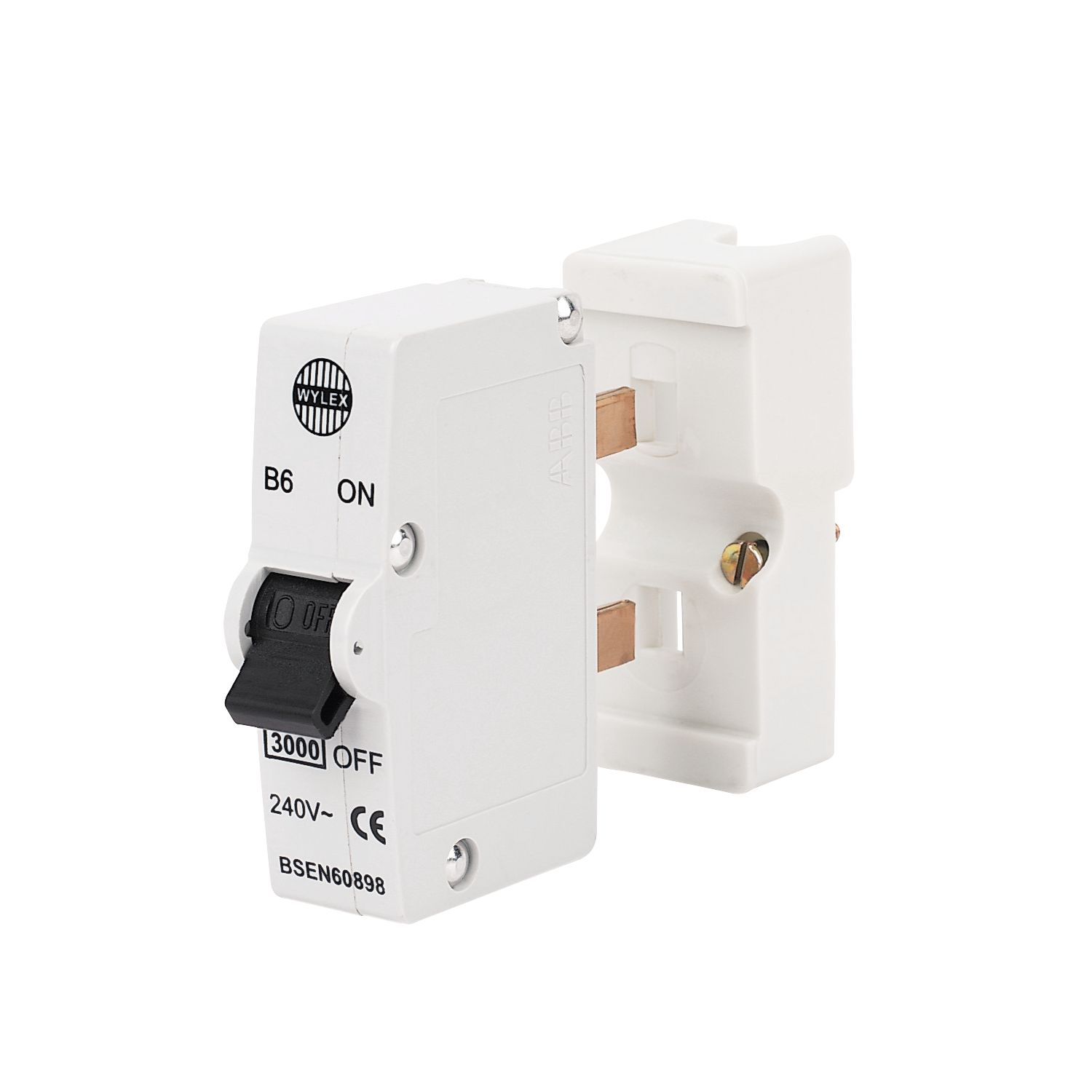 Wylex 6A SP B Curve MCB (48030)