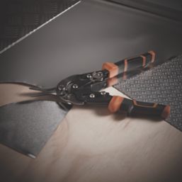 Magnusson  Straight Dual-Function Tin Snips 10" (250mm)