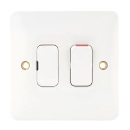 Hager Sollysta WMSSU83 13A Switched Fused Spur  White