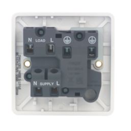 Hager Sollysta WMSSU83 13A Switched Fused Spur  White