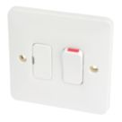 Hager Sollysta WMSSU83 13A Switched Fused Spur  White
