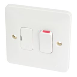Hager Sollysta WMSSU83 13A Switched Fused Spur  White