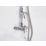 Bristan 1901 HP/Combi Flexible Exposed Chrome-Plated Thermostatic Concentric Mixer Shower with Diverter