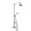 Bristan 1901 HP/Combi Flexible Exposed Chrome-Plated Thermostatic Concentric Mixer Shower with Diverter