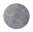 Kelkay Abbey Paving Circle Kit Graphite 4.52m² 25 Pack