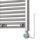 Flomasta 700mm x 400mm 511BTU Chrome Flat Electric Towel Radiator