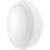 Luceco Atlas Indoor & Outdoor Maintained Emergency Round LED Bulkhead With Microwave Sensor White 12.5W 1250lm