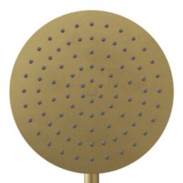 Swirl Melba Rear-Fed Concealed Satin Brass  Multi-Head Shower