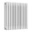 Reina 600mm x 605mm 3385BTU White Horizontal 4 Column Radiator