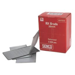 Senco Galvanised Brad Nails 16ga x 38mm 2000 Pack