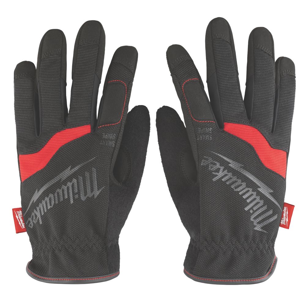 Milwaukee  Free-Flex Work Gloves Black Large