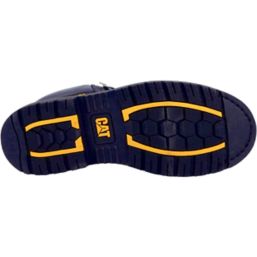 CAT Powerplant Size 13  Black Water-Resistant Steel Toe Cap Safety Boots