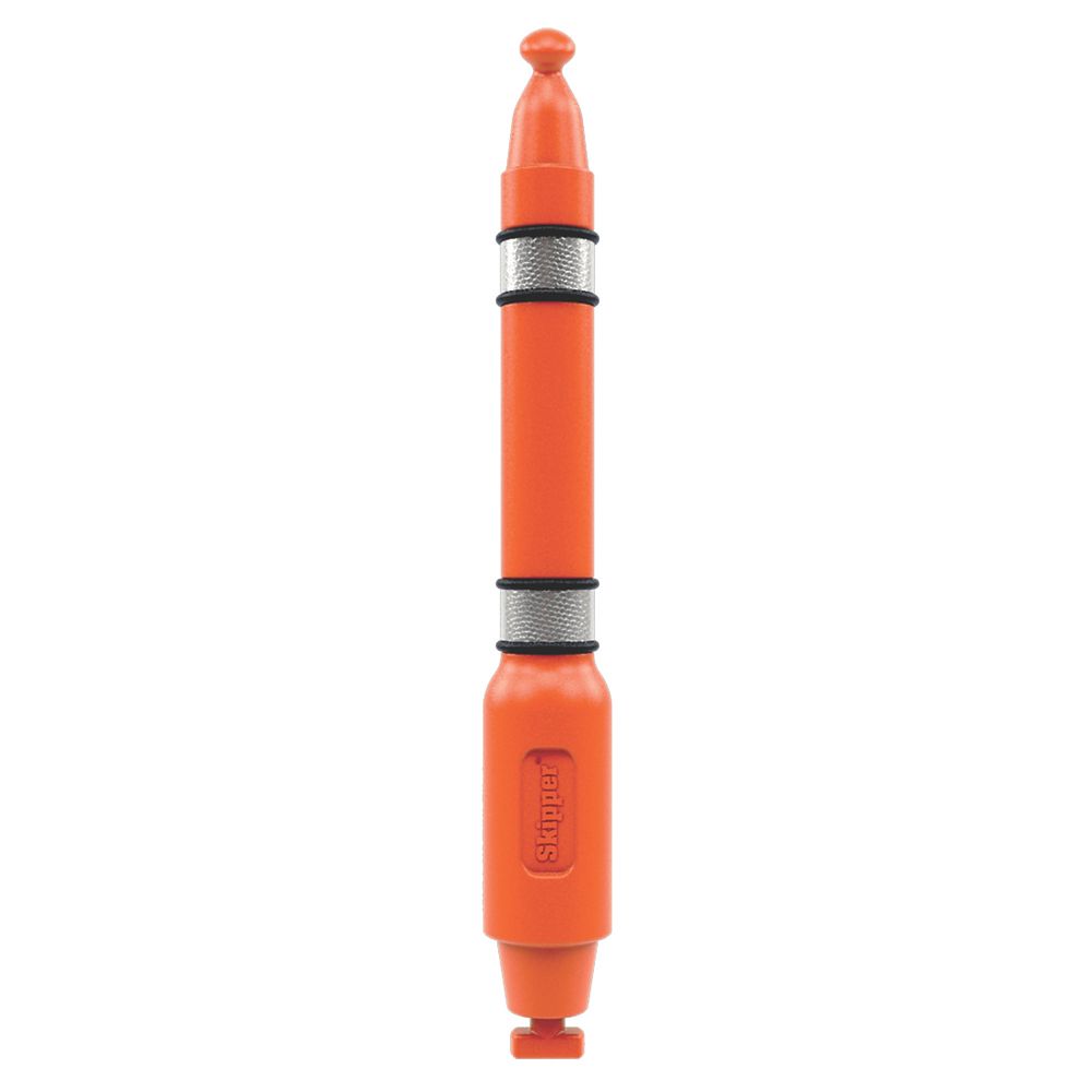 Skipper POST01 Retractable Barrier Post Orange 1m Screwfix
