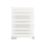Terma Warp T Bold Designer Towel Rail 655m x 500mm White 1569BTU