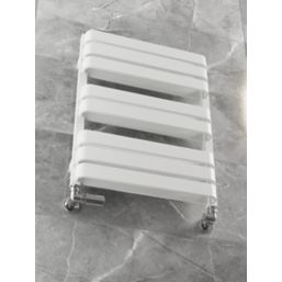 Terma 655mm x 500mm 1569BTU White Flat Designer Towel Radiator