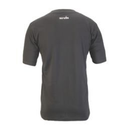 Scruffs  Short Sleeve Worker T-Shirt Black Large 44" Chest