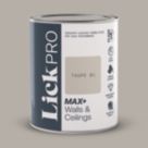 LickPro Max+ 1Ltr Taupe 01 Matt Emulsion  Paint