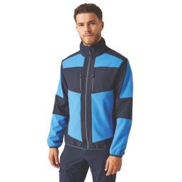 Regatta E-Volve  2-Layer Softshell Jacket Strong Blue/Navy Medium 39.5" Chest