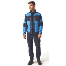 Regatta E-Volve  2-Layer Softshell Jacket Strong Blue/Navy Medium 39.5" Chest
