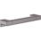 Hansgrohe AddStoris Straight Household Grab Rail Brushed Black Chrome 348mm