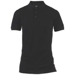 CAT Essentials Polo Shirt Black X Large 44" Chest