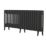 Arroll 460mm x 1234mm 3910BTU Black Cast Iron 4 Column Radiator