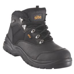 Site Onyx   Safety Boots Black Size 8