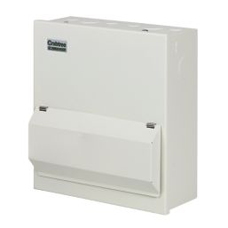 Crabtree Starbreaker 9-Module 7-Way Part-Populated  Main Switch Consumer Unit