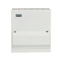 Crabtree Starbreaker 9-Module 7-Way Part-Populated  Main Switch Consumer Unit