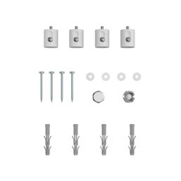 Flomasta  600mm x 1200mm 2626BTU White Horizontal Designer Radiator