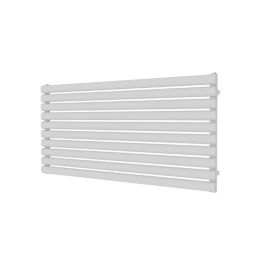 Flomasta  600mm x 1200mm 2626BTU White Horizontal Designer Radiator