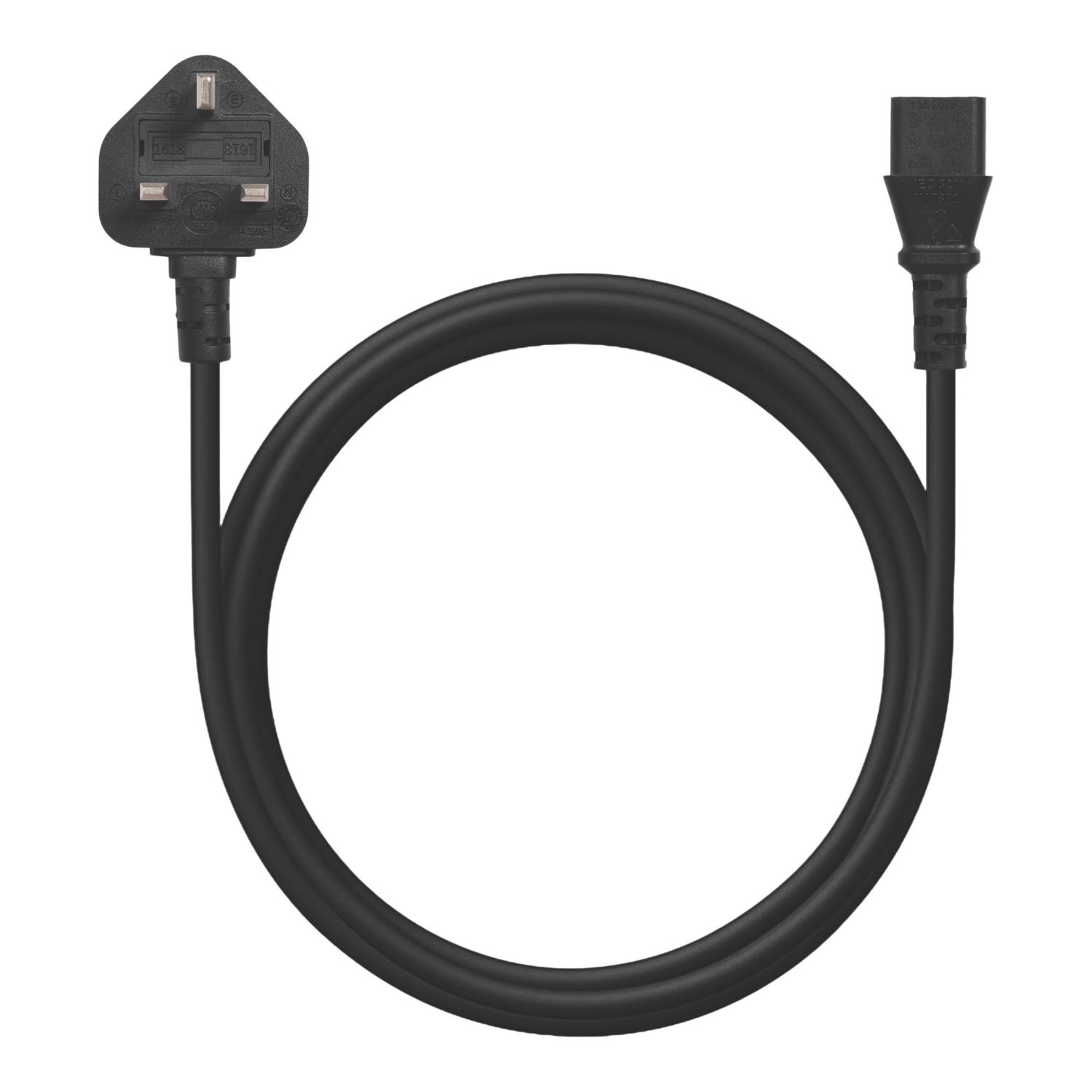 Essentials 10A IEC C13 Power Cord 2m (481CU)