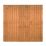 Forest Vertical Board Closeboard  Fence Panels Golden Brown 6' x 5' 6" Pack of 5