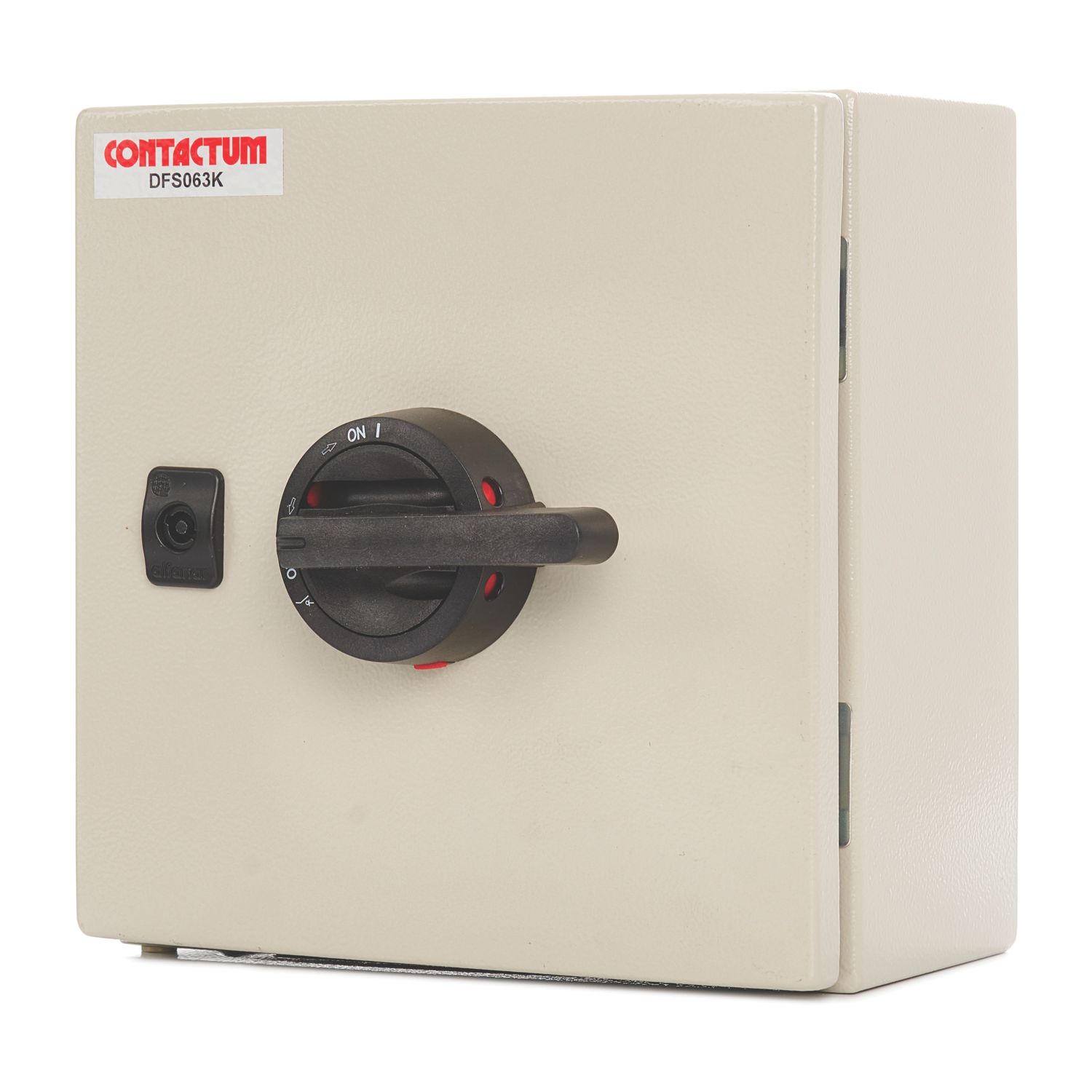 Contactum DFS063K 63A 3P+N+E Fused 3-Phase Enclosed Switch Fuse (481HE)