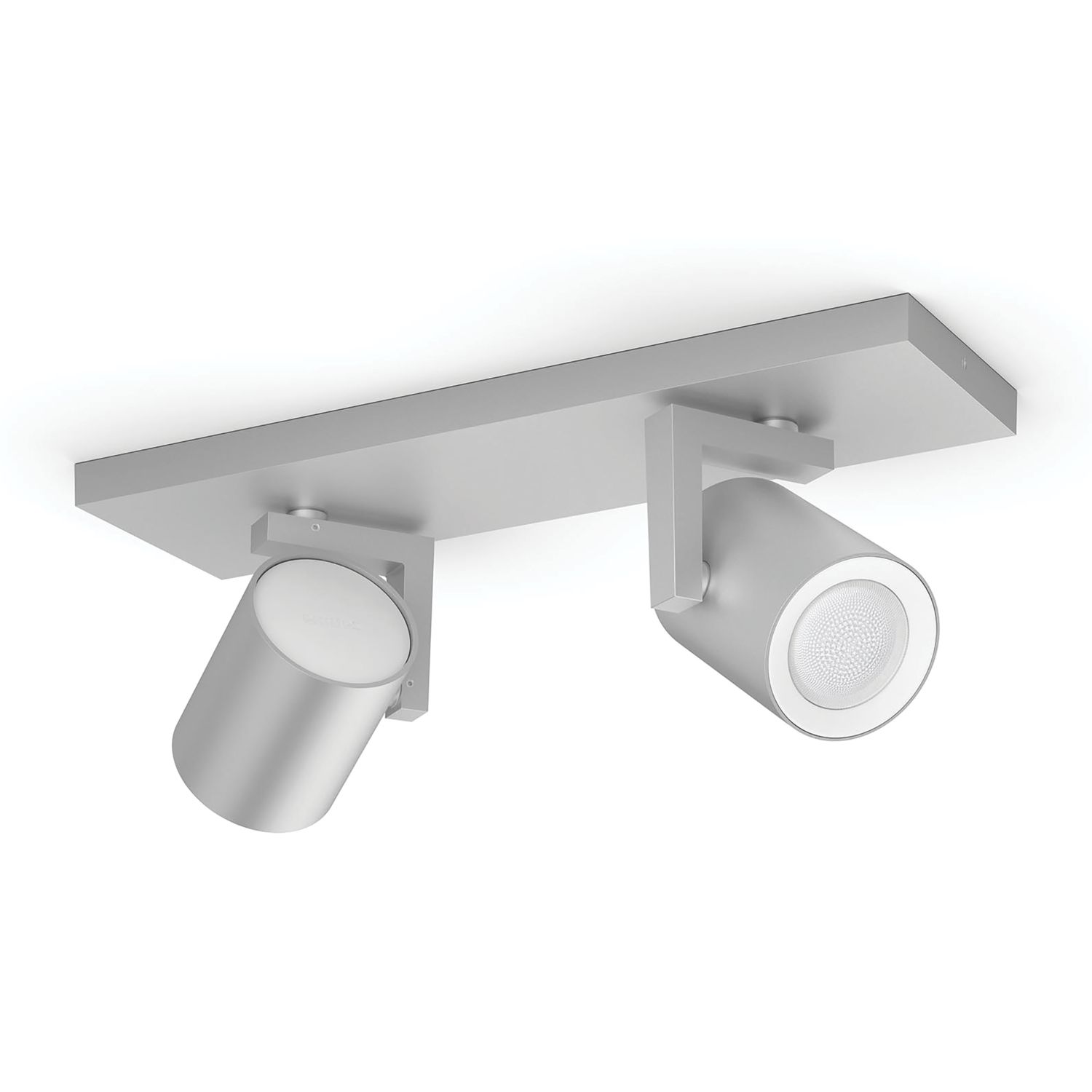 Philips Hue Argenta LED Double Spotlight Aluminium 6W 700lm (481JE)