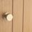 Designer Levers Kensington Knurled Door Knob 60mm Pair Brushed Brass