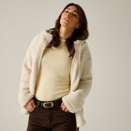 Regatta Evelina Womens Fleece Light Vanilla Size 12