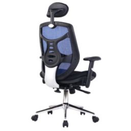 Nautilus Designs Polaris High Back Executive Chair Blue