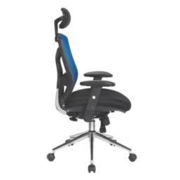 Nautilus Designs Polaris High Back Executive Chair Blue