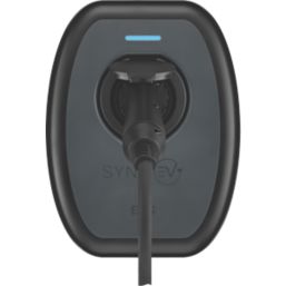 British General  SyncEV  1 Port 7.4kW  Mode 3 Type 2 Socket Electric Vehicle Charger Black