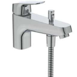 Ideal Standard Ceraflex Chrome 139mm Deck Mounted Single Control Manual Shower Mixer Tap