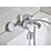 Ideal Standard Ceraflex Deck-Mounted  Bath Shower Mixer Chrome