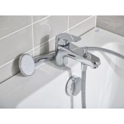 Ideal Standard Ceraflex Chrome 139mm Deck Mounted Single Control Manual Shower Mixer Tap