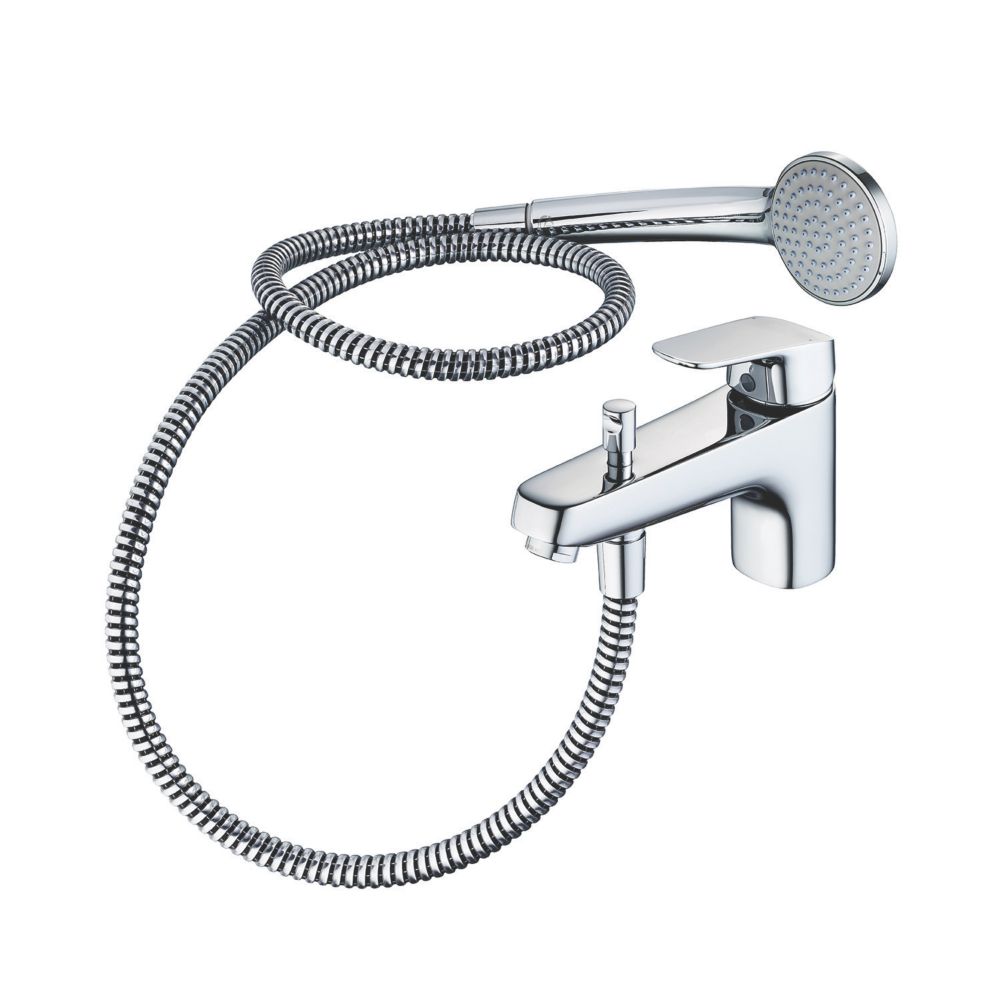 Ideal Standard Ceraflex Deck-Mounted  Bath Shower Mixer Chrome