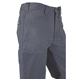 Dickies Action Flex Trousers Grey 40" W 30" L