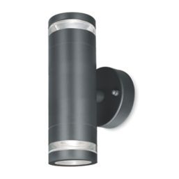 4lite Marinus Outdoor IP44 Up/Down Wall Light Anthracite