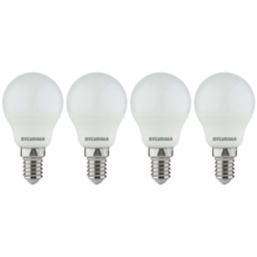 Sylvania ToLEDo V7 827 SL4 SES Mini Globe LED Light Bulb 470lm 4.5W 4 Pack