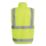 Regatta Pro Zip Collar Vest Hi-Vis Vest Yellow 2X Large 47" Chest