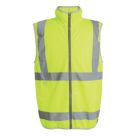 Regatta Pro Zip Collar Vest Hi-Vis Vest Yellow 2X Large 47" Chest