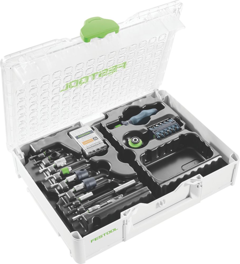 Festool SYS3 M 89 ORG CE-SORT 576804 Hex Shank Drill Assembly Pack 104